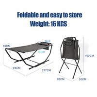 Hamac pliable en acier épais, robuste, balançoire de support, jardin Camping, plein air, offre spéciale