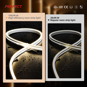 Luz de Neón Flexible de 6*12mm, Extruida, de Alta Eficiencia Luminosa, 75lm/w, Curvatura Lateral, Impermeable IP67, DC24V - Product Image 3