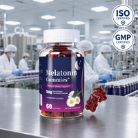 Gummies naturelles pour le sommeil avec 5 mg de mélatonine, saveur camomille, complément pour un meilleur repos et une relaxation optimale