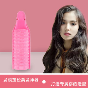 Rizador de pelo Playboy Air Bangs sin calor, herramienta de peinado de plástico para rizar el cabello - Product Image 5