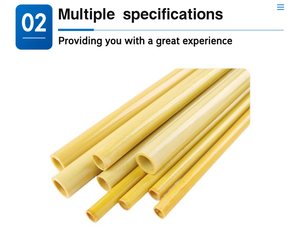 3640 <strong>Fiberglass</strong> Resin <strong>Insulation</strong> Pipes/Tubing for High <strong>Temperature</strong> Customized Stable Electrical Performance 11kV <strong>Rated</strong> Voltage - Product Image 5