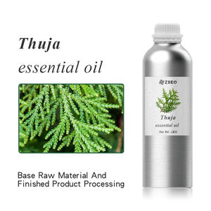 Suministro de fábrica OEM 100% <span class=keywords><strong>Thuja</strong></span> puro y natural/aceite esencial de arborvitae Oriental para el cuidado de la piel - Product Image 2