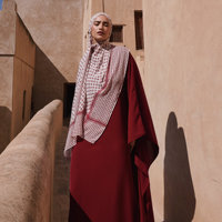 Voile Jilbab Tendance 2027 Personnalisé avec Logo, en Modal Imprimé, Respirant et Léger, pour Toutes Saisons, Châle Long Moderne et Oversize pour Femme Musulmane