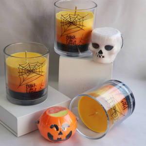 C & H Halloween Zodiac spécial cire de soja bougie <span class=keywords><strong>d</strong></span>écorative de style INS créer une <span class=keywords><strong>ambiance</strong></span> améliorer le sens rituel parfum <span class=keywords><strong>d</strong></span>'intérieur - Product Image 1
