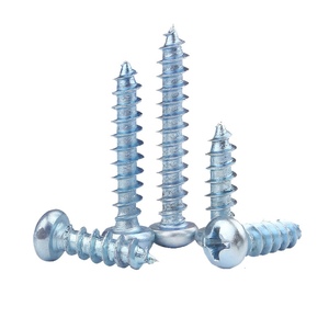 Fixtite Metric Nickel & nhôm ổ đĩa vuông Tự Khai thác gỗ & vách thạch cao vít với chéo lõm đầu - Product Image 2