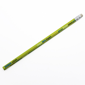 Lot promotionnel en gros de crayons HB en bois rétractables incassables de 7 pouces, personnalisables avec motifs colorés et gomme noire - Product Image 1