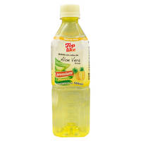Jus d'aloe vera concentré Toplike Naturel 500ml Bouteille PET Véritable Fruit de la Passion Faible Teneur en Sucre Boisson Saine OEM/ODM