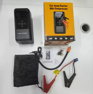 Démarreur d'urgence 1000A Courant de crête 12V Rechargeable 6000/8000mAh Chargeur de batterie de voiture avec compresseur d'air pour réparation automobile - Product Image 6