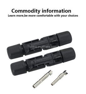 Voltriq CE IP67 không thấm nước 2.5mm2 4mm2 6mm2 30A 1000V PV DC panel năng lượng mặt trời cáp năng lượng mặt trời nối cho năng lượng mặt trời hệ thống quang điện sử dụng - Product Image 3