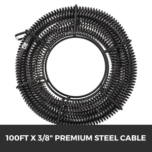 220V maison toilette salle de bain égout déboucheur électrique Pipeline dragage débouchage équipement de nettoyage nouvel état - Product Image 5