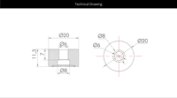 Hélice en polymère TMOTOR T12x6, prix direct usine, hélice droite personnalisée pour drone, pièces pour avion RC à voilure fixe et UAV