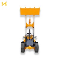 Chargeur compact 0,8 tonne certifié CE pour la construction routière et les chantiers de construction