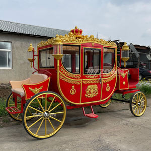 รถม้าไฟฟ้าสำหรับงานพิเศษ รุ่นใหม่ รถม้าโบราณสำหรับงานแต่งงาน รถม้าเจ้าหญิงแบบไม่มีม้าลาก - Product Image 5