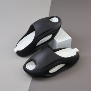 Sandales d'été à bout ouvert en EVA, antidérapantes, avec dessus en plastique et semelle épaisse, pour hommes et femmes, décontractées, pour la plage - Product Image 4