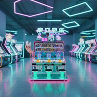 Machine de tir à récompenses commerciale God Gunner pour 3 joueurs, rentable, pour centre de jeux et parc d'attractions