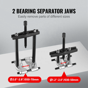 Herramientas para vehículos, 14 Uds., herramienta de extracción de extractor de rodamientos pequeños automotrices, Kit de herramientas de extractor de engranajes, separador de rodamientos y juego de extractor de engranajes - Product Image 4