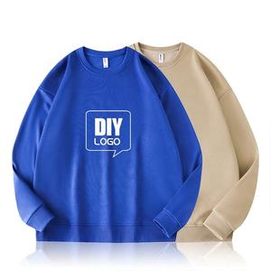 OEM Oversized Crewnecks Fleece Color Block Pullover Custom Sweater <b>Men's</b> <b>Hoodies</b> Crewneck Sweatshirt for <b>Men</b> - Product Image 5