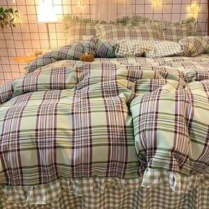 El <span class=keywords><strong>precio</strong></span> de fábrica al por mayor de verano funda nórdica china ropa de cama conjunto de lujo de tamaño - Product Image 5