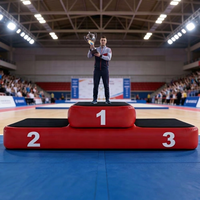 Podium gonflable personnalisé en PVC, pliable et portable, pour cérémonies sportives, événements et fêtes – Nouveauté 2026, Vente Flash