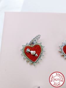 Vente en gros d'usine, marque HaYa, breloques tendance en argent sterling 925 pour bracelets, accessoires de fabrication de bijoux DIY en vrac - Product Image 5