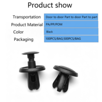 Clips de fixation universels en gros pour carrosserie Mitsubishi Mercedes, pour réparation de capot moteur, garde-boue et protection sous châssis
