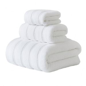 Hotel Collection Bath <b>Towel</b> <b>Set</b> with Solid Color Hand <b>Towel</b> High GSM Cotton Luxury Hotel <b>Towel</b> <b>Set</b> - Product Image 1
