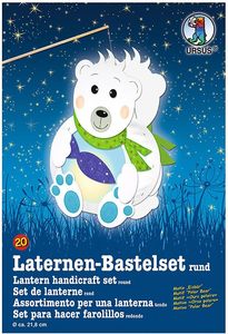 Ursus 18700020 Set Creativo Lanterna Orso Polare con Modello e Istruzioni Fai-da-Te Dimensioni 21,8x21x10,3 cm - Product Image 4