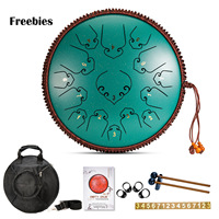 Empty Spirit Drum 14 Inch 15 Tone Forget Worries Drum Steel Tongue Drum No Forget Worries Drum Percussion Instrument