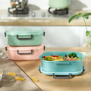 <span class=keywords><strong>กล่อง</strong></span><span class=keywords><strong>อาหาร</strong></span>กลางวันนักเรียน<span class=keywords><strong>พลาสติก</strong></span>ชั้นเดียวพร้อมกล่องคลื่นแบบเรียบง่ายกล่องเก็บอาหารสไตล์เบนโตะสำหรับนักเรียน - Product Image 2