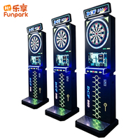 Machine de fléchettes électronique d'arcade sportive d'intérieur à monnayeur, très vendue pour parcs d'attractions, avec fléchettes