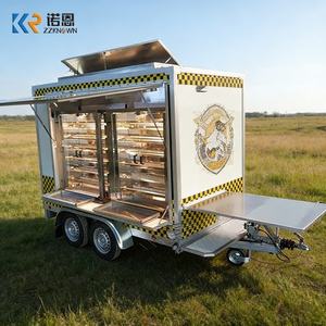 Camions de restauration mobiles à vendre en Chine : Remorque à aliments frits avec friteuse, stand de concession mobile, remorque de camion de restauration mobile - Product Image 6