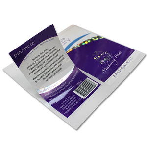 Ayasaki Custom Digital <b>Printing</b> <b>Stickers</b> PVC Synthetic <b>Paper</b> Glossy Silver Dragon Roll Labels 50mm Thickness - Product Image 1