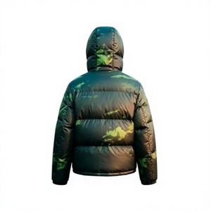 Custom Hydrochromic Thermochromic Temperature Color Changing Puffer Down Jacket Winter Water Resistance Reactive <b>Heated</b> <b>Coats</b> - Product Image 3