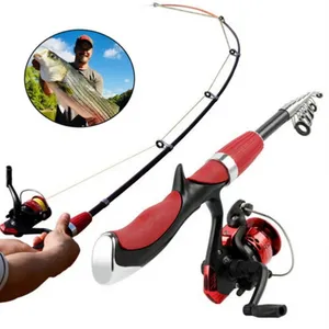 So-Easy Fishing Rod und Reel Set Casting Fishing Rods Carbon Ultra Light Rod mit Mini Spinning Reels Fishing Tackle