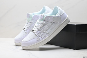 Chaussures de sport décontractées unisexes 2026 Black White <span class=keywords><strong>Bones</strong></span>, polyvalentes en cuir, tendance, pour hommes et femmes - Product Image 4