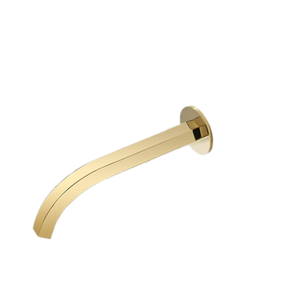 Nuevo grifo de lavabo de baño montado en la pared de tres orificios de oro cepillado de cobre oscuro grifo de agua fría y caliente para uso en la cocina o la escuela - Product Image 1