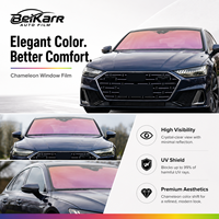 Film solaire pour vitres de voiture BEIKARR Chameleon Tint, film céramique pour vitres de voiture, film de confidentialité pour vitres de voiture, film de sécurité pour vitres de voiture, film caméléon