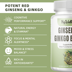 Kapsul Ekstrak Ginseng Merah Asia OEM Suplemen <span class=keywords><strong>Ginkgo</strong></span> <span class=keywords><strong>Biloba</strong></span> Mendukung Fungsi Otak dan Kinerja Kognitif untuk Pria Wanita - Product Image 2