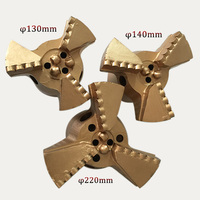 Elevata adattabilità 130mm 140mm 220mm Acqua di Pozzo Trapano PDC Bit per Complessi Formazione
