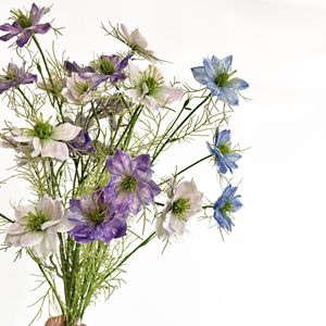 Flor Artificial de Seda de Diseño Moderno, Hierba de Semillas Negras, Rama Larga, Ecológica, Decoración para Ventanas del Hogar - Product Image 5