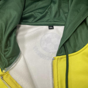 ชุดวอร์มมีฮู้ดสำหรับฤดูหนาวแจ็กเก็ตฟุตบอลกีฬาแบบปักโลโก้ออกแบบได้ตามต้องการ - Product Image 4