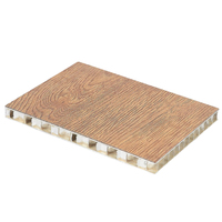 Panneau en nid d'abeille en aluminium découpé sur mesure par CNC pour revêtement de colonne ONEBOND OB-AHP, épaisseur 0,5 à 2 mm, résistant à l'eau, durée de vie supérieure à 5 ans