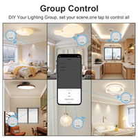 Interrupteur intelligent WiFi Tuya, relais de commutation, récepteur, compatible Alexa et Google, interrupteur mural RF, gradation pour 240V