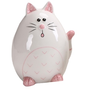 Hucha <span class=keywords><strong>de</strong></span> Cerámica con Forma <span class=keywords><strong>de</strong></span> Gato Personalizada, Hucha Rectangular Moderna con Forma <span class=keywords><strong>de</strong></span> Leopardo, Gran Oferta - Product Image 1