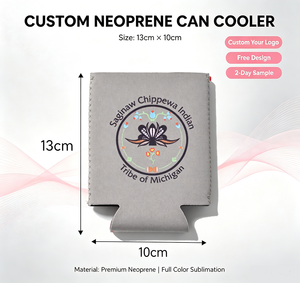 Portabottiglie in Neoprene Isolato da 12oz con Stampa Personalizzata per Promozioni di Birra/Bibite - Product Image 4