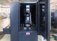 Machine de polissage et de lustrage métallique 208V 220V 240V 1PH, type tambour automatisé, machine de ponçage à sec pour tôles métalliques