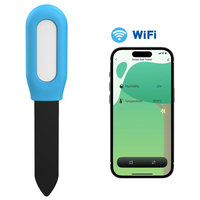Testeur de sol WIFI 2 en 1 Température d'humidité des plantes Détecteur de sol Jardin Ferme Compteur de sol