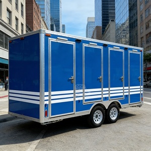 Remorque de luxe pour toilettes et douche, caravane de camping VIP, conteneur extérieur, cabine de toilettes portative écologique - Product Image 4