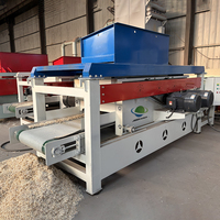 Machine à copeaux de bois industrielle JIEEN pour litière d'animaux (chevaux, volailles) avec double arbre de coupe