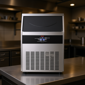 Machine à glaçons commerciale Vevor 265lbs 24H avec affichage numérique LED, en acier inoxydable, autonome, machine de réfrigération - Product Image 2